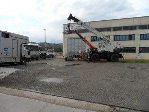 Parco mezzi aziendali (sollevamento e trasporto)