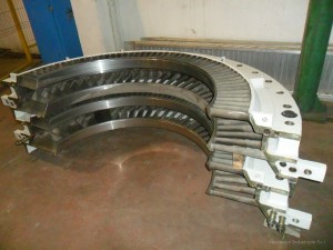 Complete revamping stator parts of 40 MW steam turbine