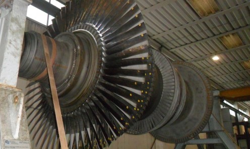 Complete replacement blades of steam turbine rotor